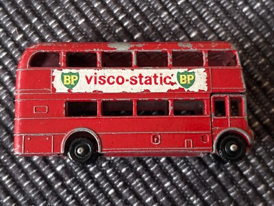 ミニカー MATCHBOX No.5 a LONDON BUS 1st Vintage Matchbox Lesney No 5 Routemaster London Bus Visco-static