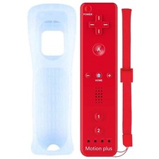 Remote Motion Plus Controller / Fernbedienung rot - Nintendo Wii (NEU) 🆕✅