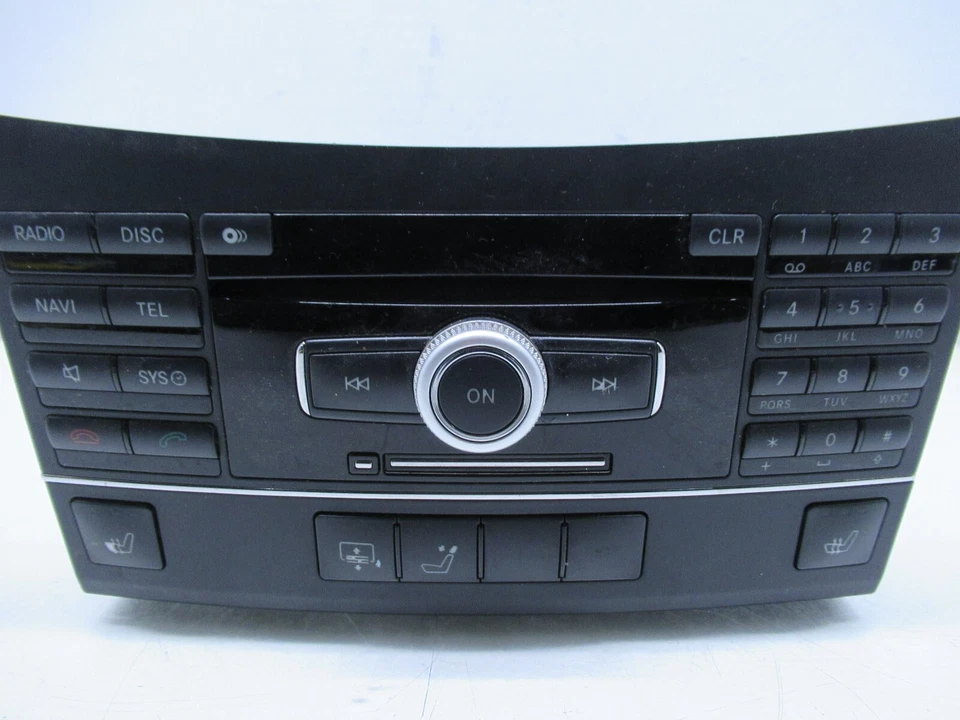 RECEPTOR DE RADIO DE AUDIO REPRODUCTOR DE CD AM FM 10-11 MERCEDES W212 E350 E550 OEM Foto 4 de 4