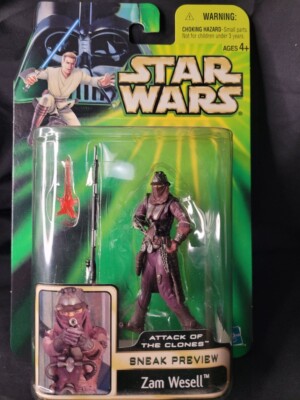 Zam Wesell Star Wars Attack of the clones Sneak Preview 