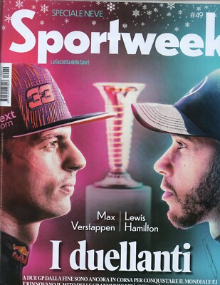 2021 12  04 - SPORTWEEK - 4-10/12/2021 - NR.49 - MAX VERSTAPPEN - LEWIS HAMILTON