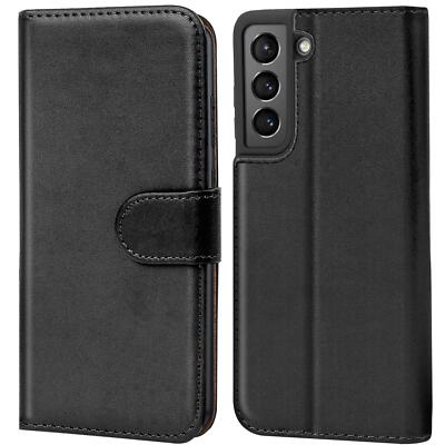 Schutz Hülle Für Samsung Galaxy S21 Handy Klapp Tasche Book Slim Flip Case Etui