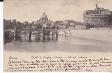 Old postcard ROME 