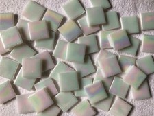 NEU*** Mosaiksteine 50 Stück 20x20 mm Perlmutt Glassteine