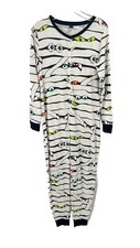 Old Navy One Piece Halloween pajamas Adult Size Large Eye Ball Print