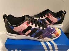 ⭐Adidas Originals ZX Flux Smooth Trainers S82937 White/Multi Gr. 41- 42 2/3
