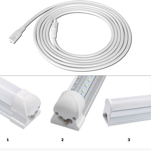 T8 10ft LED Light Strip Connector Wire Double Linkable Cable for Tube Lamp Cords - Picture 8 of 8