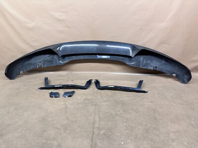 2014-2017 BMW X5 F15 M PERFORMANCE FRONT SPLITTER SPOILER LIP CARBON FIBER OEM