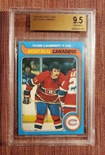 1979 O-Pee-Chee #24 Yvon Lambert Canadiens Hockey Card BVG 9.5 Gem Mint Pop 1