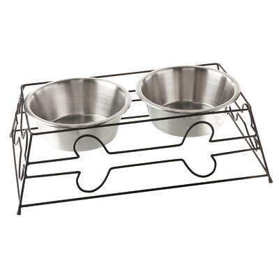 Large Elevated Dog Feeding Station, 54 fl oz, Sturdy and Durable Brand New