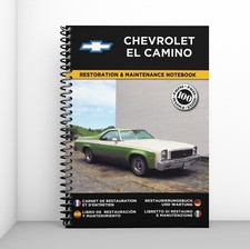 CHEVROLET EL CAMINO : CAHIER DE RESTAURATION - PORT OFFERT + CADEAU SURPRISE !