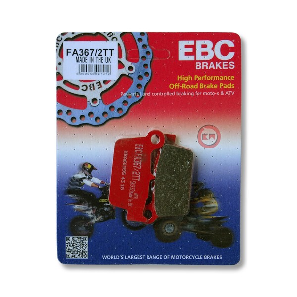 BremsbelÄGe Hinten Kohlenstoff EBC FA367/2TT Beta RR 4T Enduro 450 2005-2012-image