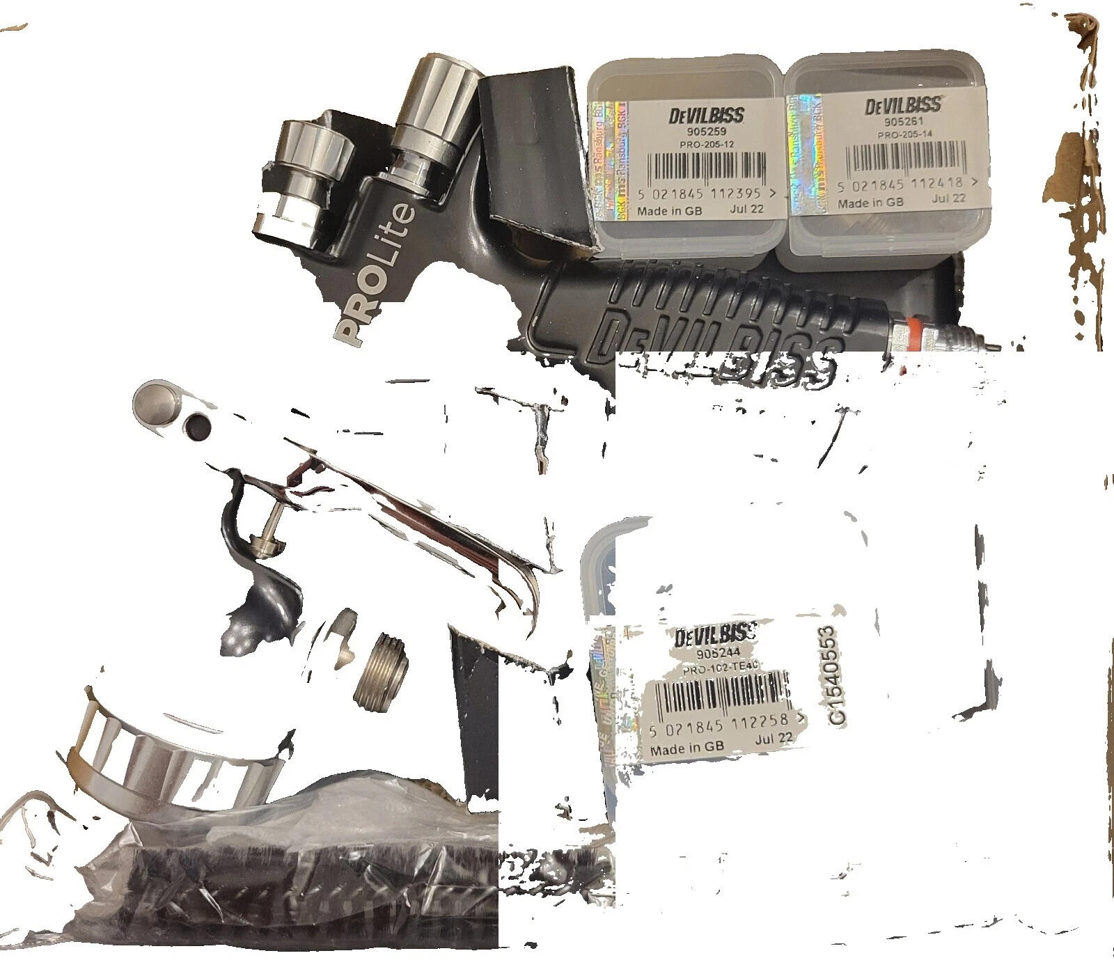 DeVilbiss Set Air Spray Gun Automotive Spray Guns