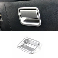 Passenger Storage Box Handle Panel Trim For Toyota Corolla 2019-23 Matte Silver