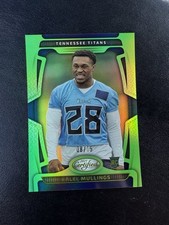 2025 Panini Certified Kalel Mullings RC Rookie Card Mirror Lime Green SP /15
