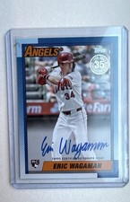 2025 Topps Update Series - 1990 Topps Baseball Autographs Eric Wagaman #90B2-EW 
