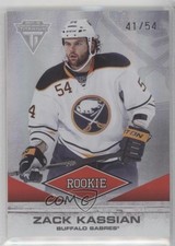 2011-12 Panini Titanium Rookie 41/54 Zack Kassian #130 2d8