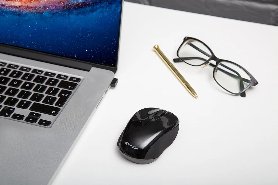 Verbatim GO NANO Wireless Mouse – Optical Wireless Mouse for PC and Mac with 2.4 - Image 3 of 4