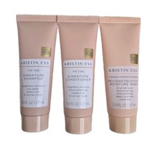 Kristin Ess Shampoo Conditioner Moisture Mask Travel Sizes 3pc Set SEALED