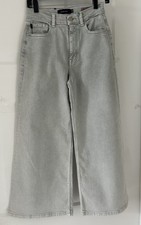 NWT Johnny Was Sydney Cropped Wide Leg Denim Jean Women Size 26 NWT