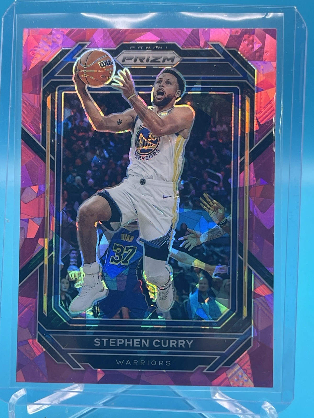 2022-23 Panini Prizm - Stephen Curry #101 Pink Ice Prizm
