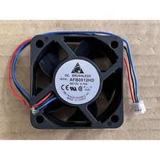 1pc DELTA AFB0512HD 12V 0.15A 5020 5CM Double Ball Cooling Fan 3pin