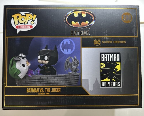 Funko Pop! Heroes - Batman Vs. The Joker #280 (Batman 1989) 80 Years - Picture 5 of 6