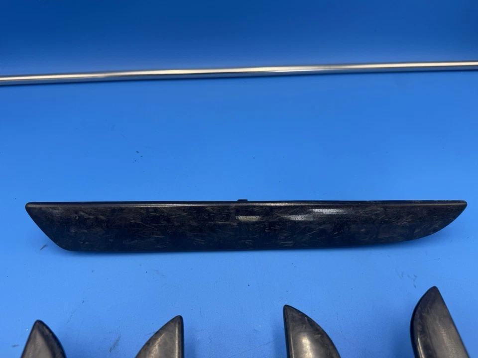 10-16 AUDI A4 S4 painéis internos de fibra de carbono porta e conjunto de acabamento de painel fabricante de equipamento original - Imagem 4 de 4