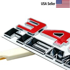 2pc Red Black Passenger Driver Side For Challenger Durango 345 Emblem 2pc Red Black Passenger Driver Side For Challenger Durango 345 Emblem