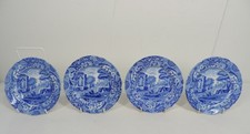 Vintage Spode Blue Italian Side Plates x 4 - Thames Hospice