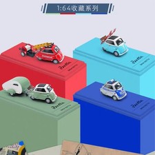 Arbox 164 Bmw Isetta Micro Car Fire Camper Ski Police Diecast Menu Stock