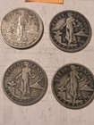 Philippine Silver 50 Centavos Group, Rare 1907, 1909-S,  1918-S, 1919-S... — photo 8