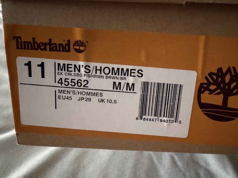 Timberland 45562 EarthKeepers Fisherman Sandals, Men's 11 Brown Leather NIB New