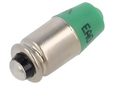 10-2J12.1065 LED-Leuchten gr&uuml;n S5,7s 24VDC 24VAC Anz.Dioden: 1 EAO