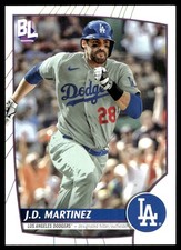 J.D. Martinez 2023 Topps Big League #40 Dodgers MLB READ FREE SHIP AutographDen