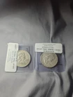 lot of 2 1949 D Franklin Half Dollar silver 50 cent