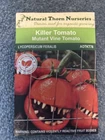 Plant Horror Movie Seed Packet Attack of the Killer Tomatoes  replica prop