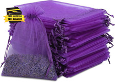 100PCS Small Mesh Bags Drawstring 3X4,Sheer Organza Bags Drawstring for Jewelry,