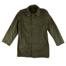 Czech Army Parka Olive Green M85 Field Coat Czechoslovak Vintage 90s Medium