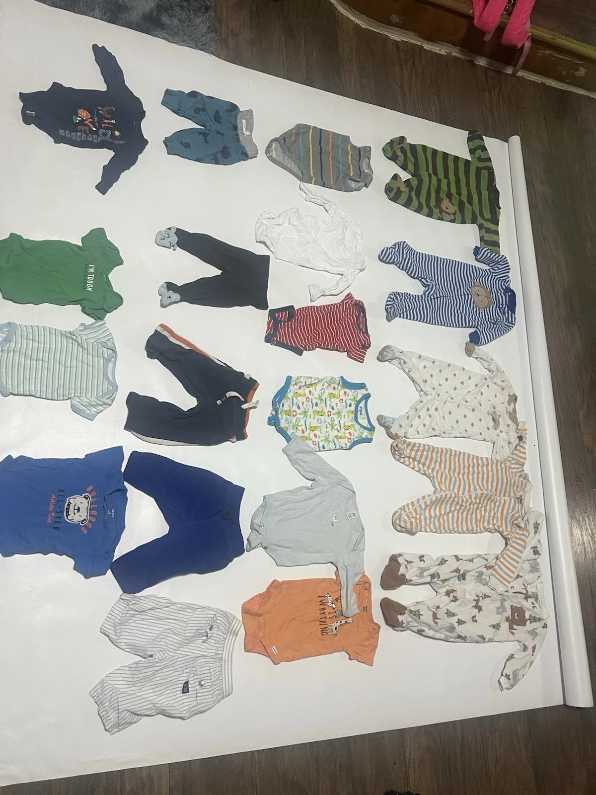 Clothes Baby Boy 3-6 months lot of 20 piece —3B