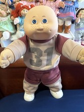 Cabbagepatch Kid Jesmar Bald Blue Eyes with Freckles 1982 Vintage Spain Doll