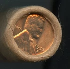1956 D Lincoln Cent OBW Original Bank Wrap Unc. Roll * No Reserve *
