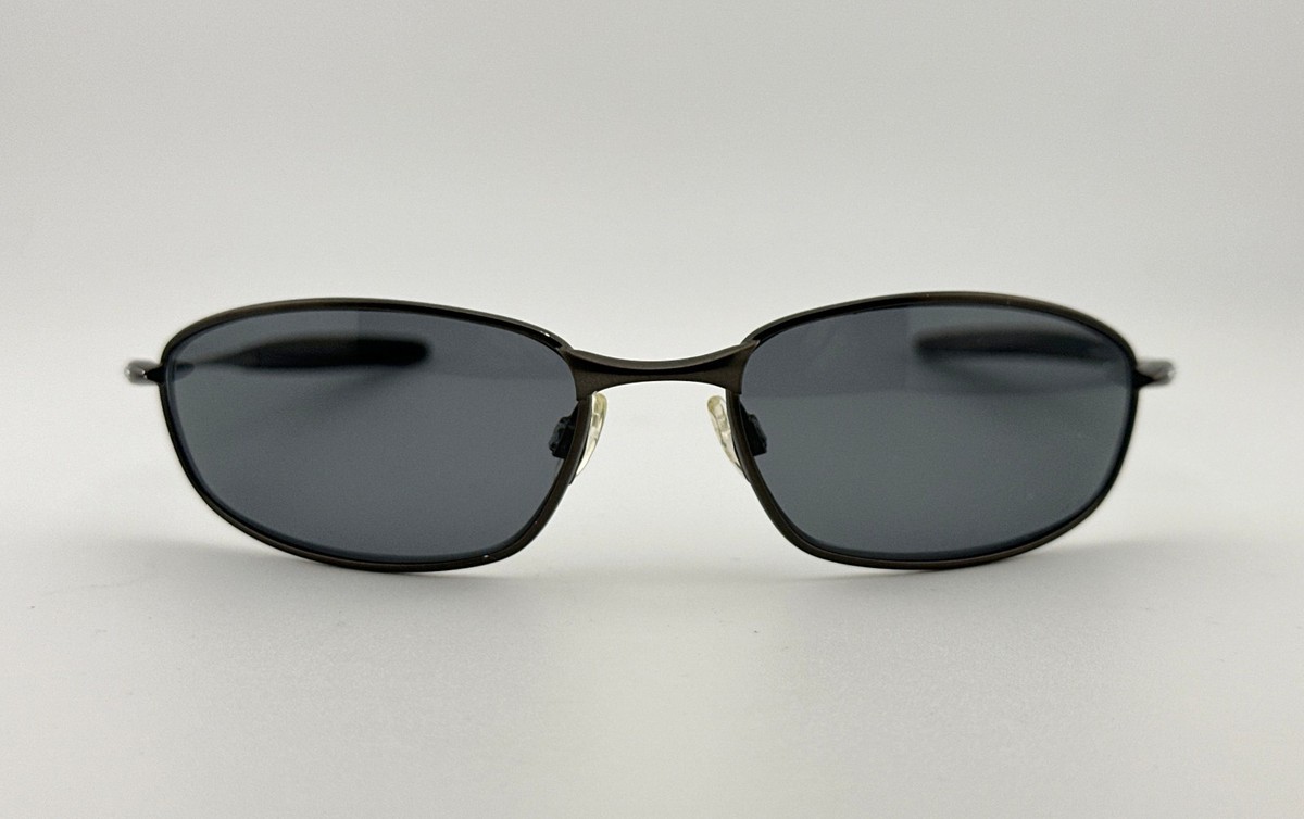 Oakley Whisker 1.0 Titanium Gunmetal 12-849 ( Gen 1 ) Y2K - RARE