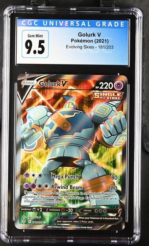 Golurk V graded CGC 10 for sale on eBay