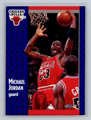 Michael Jordan 1991-92 Fleer #29 Chicago Bulls