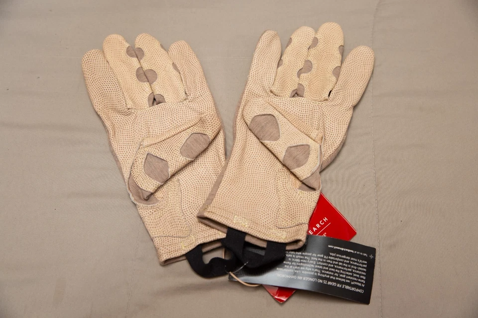 NWT Outdoor Research Overlord Short Gloves Fire Resistant Nomex 70152 Tan Large - Image 2 of 4