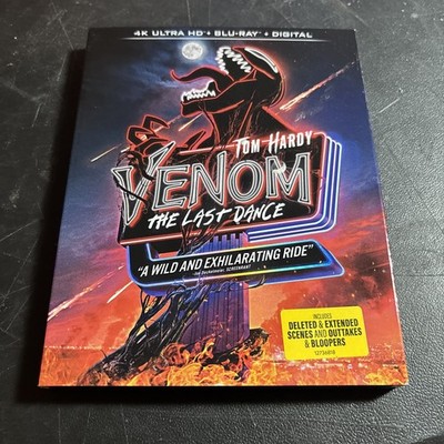 Venom: The Last Dance (4K UHD + Blu-ray + Digital) New