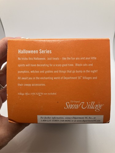 Department 56 Snow Village Halloween Dr. Lunatic The Mad Scientist Figure - Picture 3 of 6