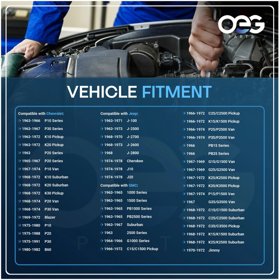 Nuevo motor limpiaparabrisas para camioneta Chevrolet CK Blazer Suburban 1963-1972 Foto 4 de 4