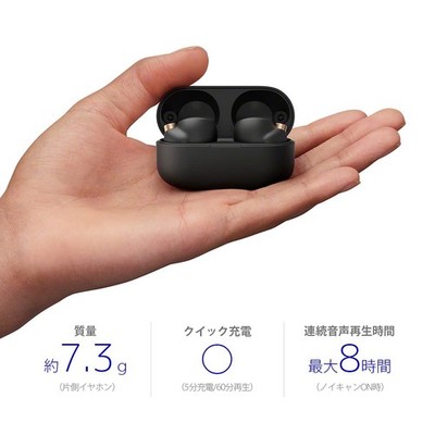 Sony WF-1000XM4 Wireless Headphones - Black for sale online | eBay